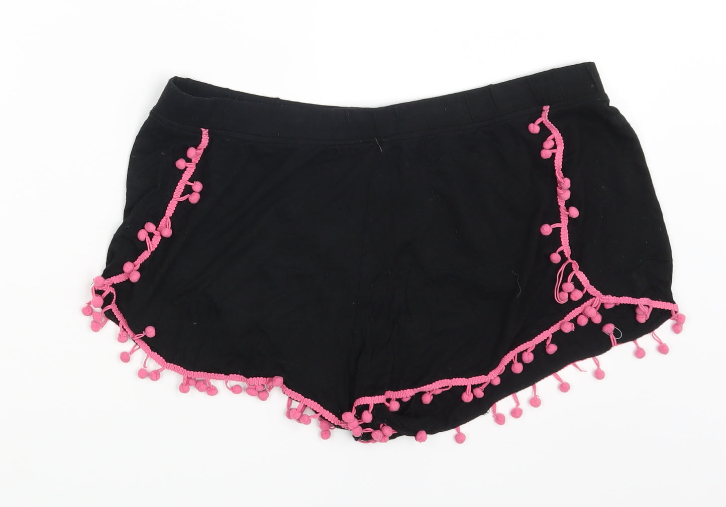 George Womens Black   Compression Shorts Size 12