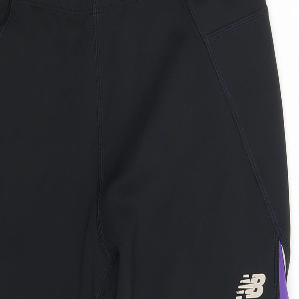 New Balance Womens Black   Sweat Shorts Size S
