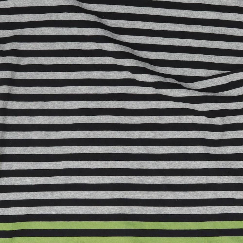 Maine Womens Multicoloured Striped  Basic T-Shirt Size 20