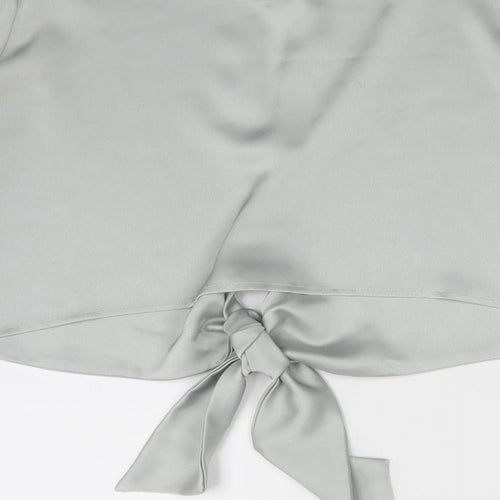 River Island Womens Silver   Basic Blouse Size 10