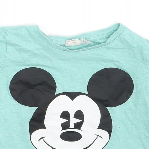 H&M Boys Green Animal Print  Pullover T-Shirt Size 12-18 Months  - Disney