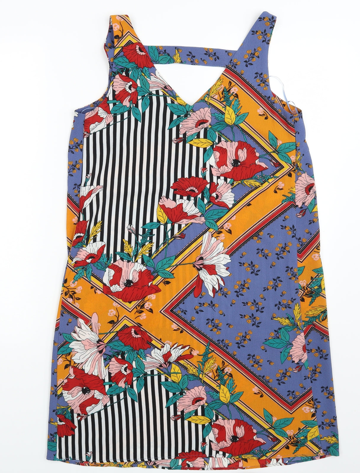 Papaya Womens Multicoloured Floral  A-Line  Size 10