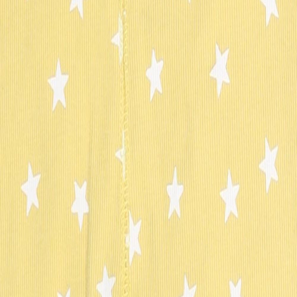nwext Girls Yellow Polka Dot  Jogger Trousers Size 3-4 Years - Waist 18in