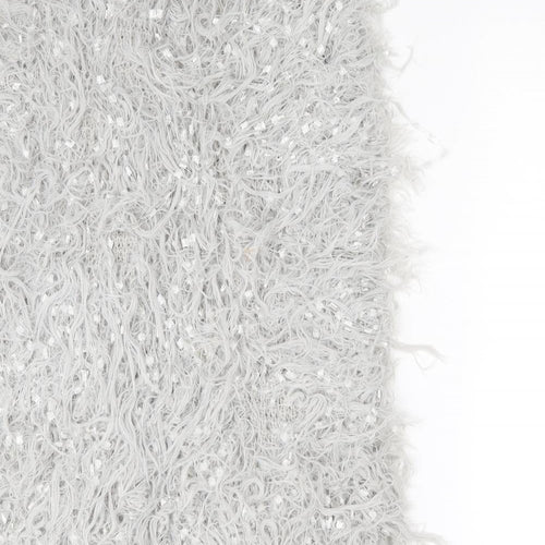 Shk Paris Womens Grey   Cardigan Jumper One Size