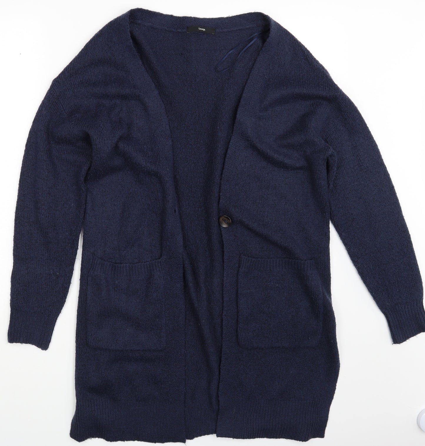 George Womens Blue   Cardigan Jumper Size 12