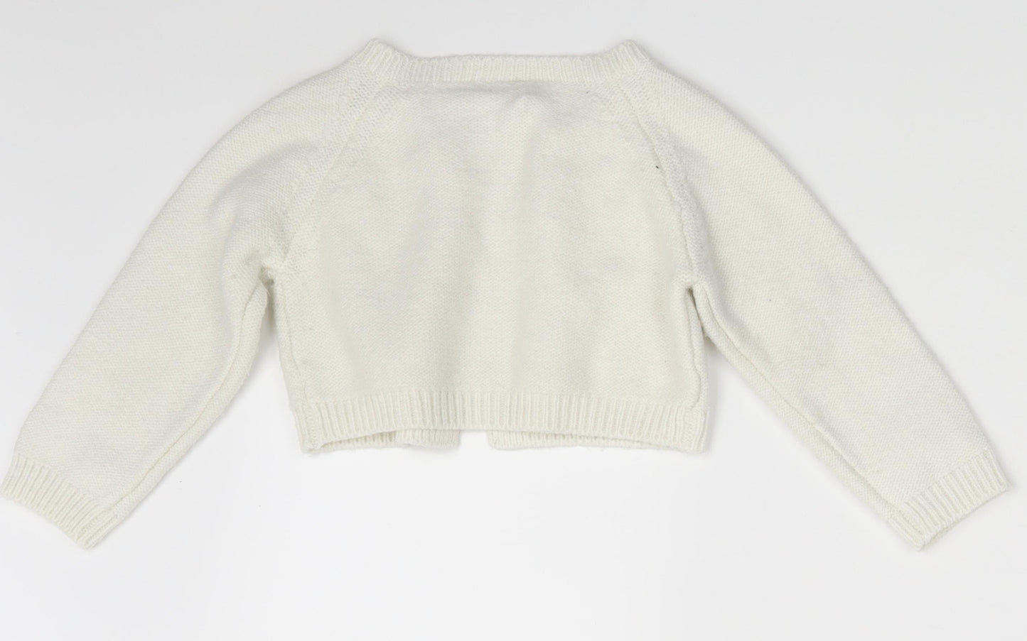 Nutmeg Baby Ivory   Cardigan Jumper Size 12-18 Months