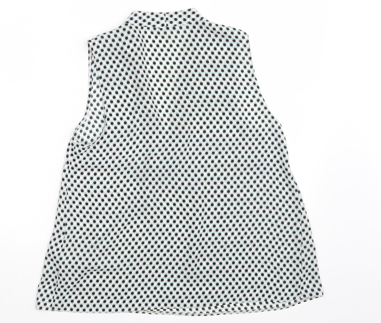 TU Womens Multicoloured Polka Dot  Basic Blouse Size 10