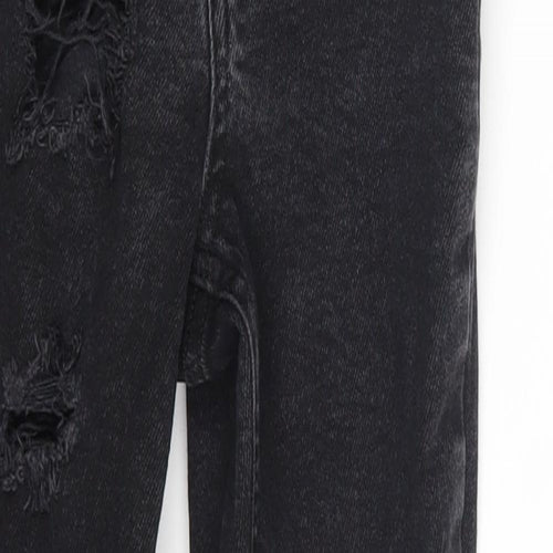 Hallie Girls Grey  Denim Skinny Jeans Size 13 Years