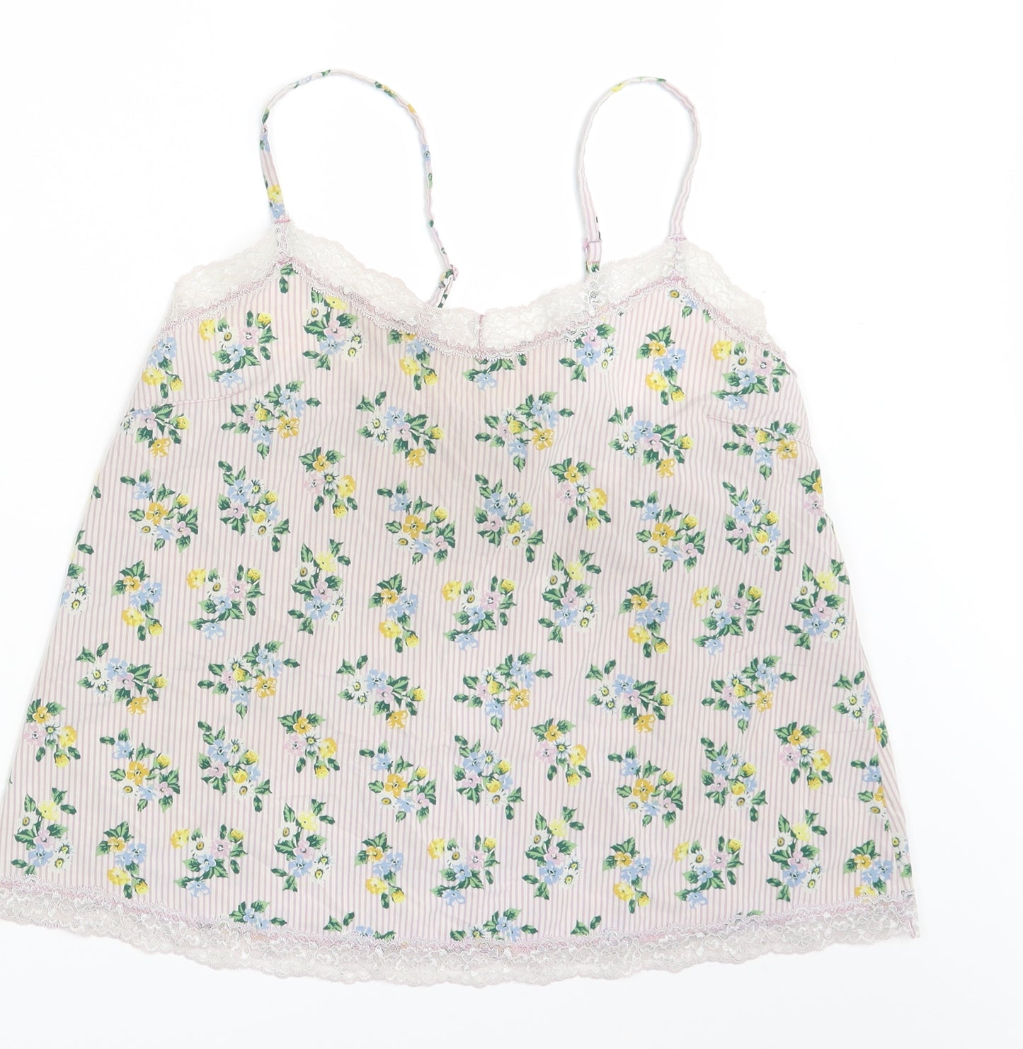 M&S Womens Multicoloured Floral  Camisole Blouse Size 12