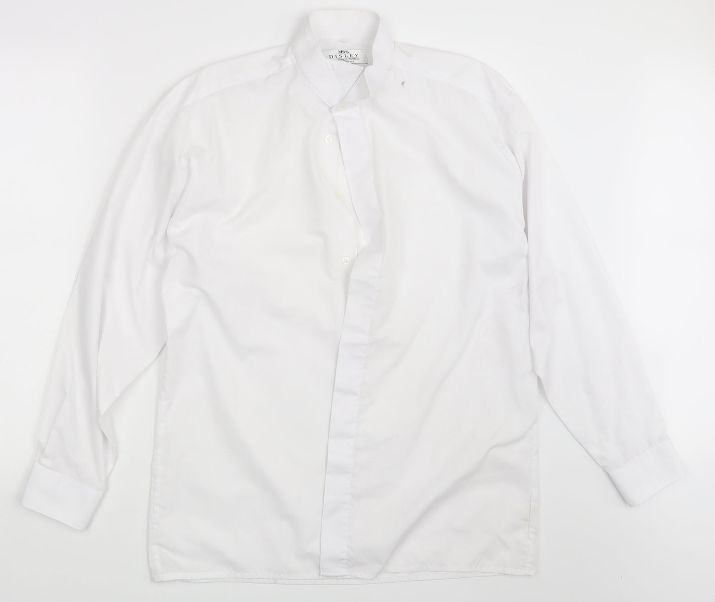 Disley Mens White    Button-Up One Size