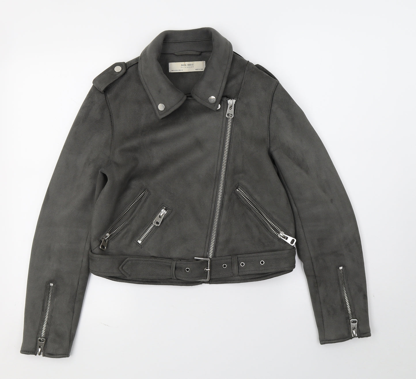 Zara Womens Grey   Jacket  Size 10