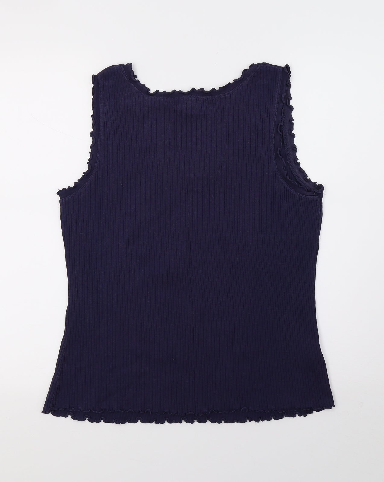 Papaya Womens Blue  Jersey Basic Tank Size 16