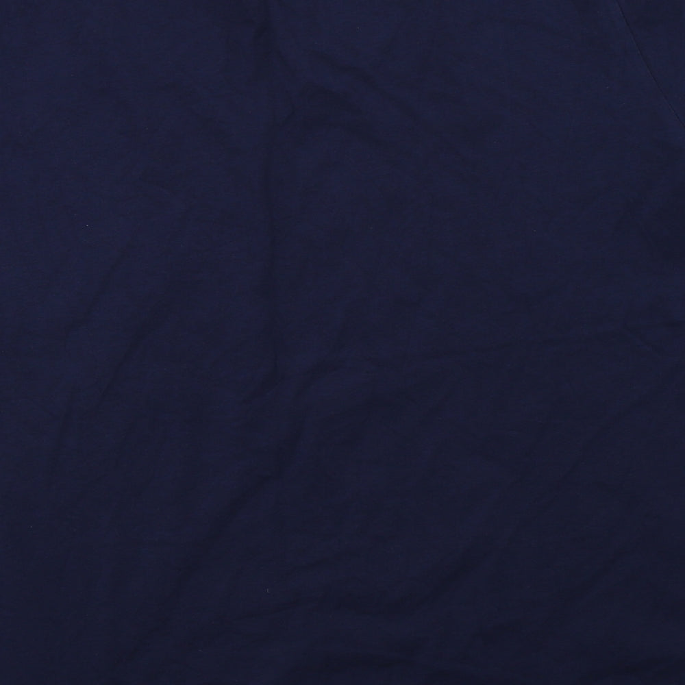 F&F Womens Blue Solid  Top Pyjama Top Size 20