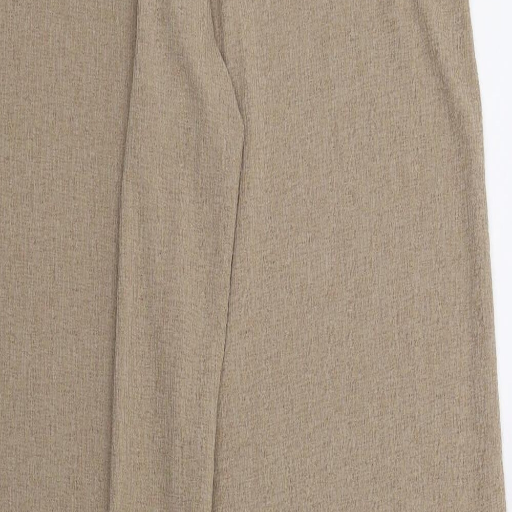 Zara Womens Brown   Trousers   L30 in