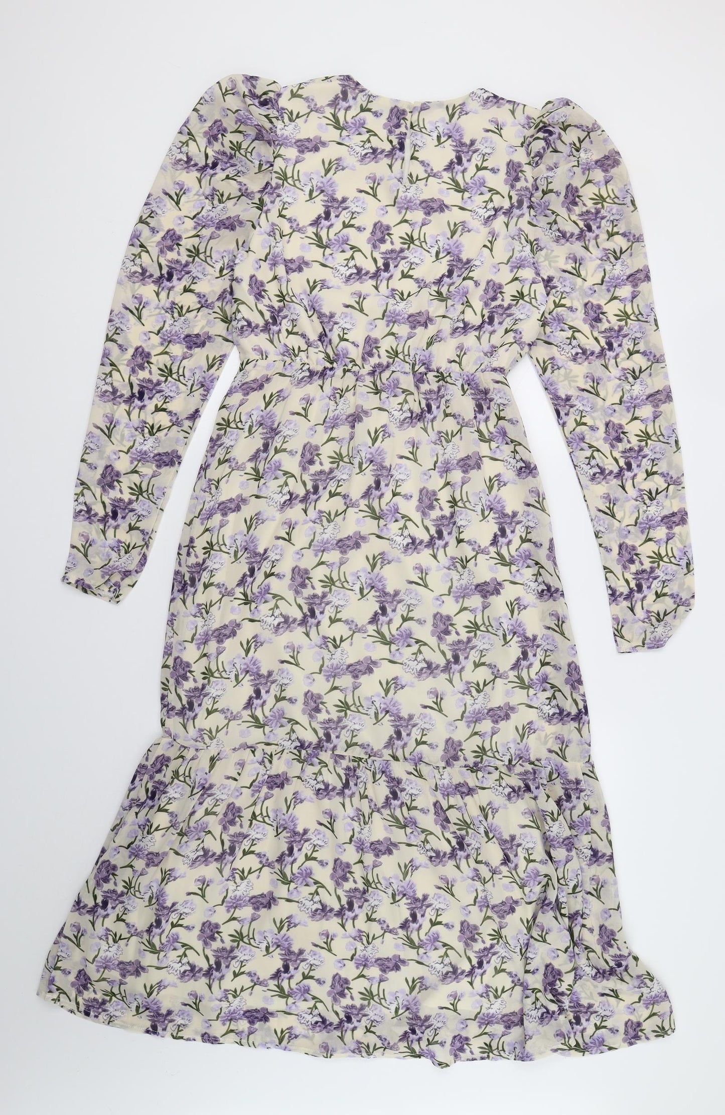 Missguided Womens Multicoloured Floral  Fit & Flare  Size 8