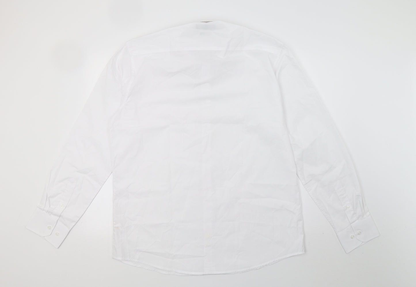 Peacocks Mens White    Dress Shirt Size 16.5