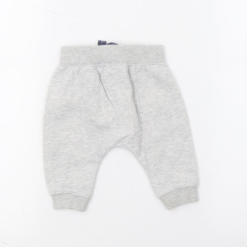 F&F Baby Grey   Jogger Trousers Size 0-3 Months