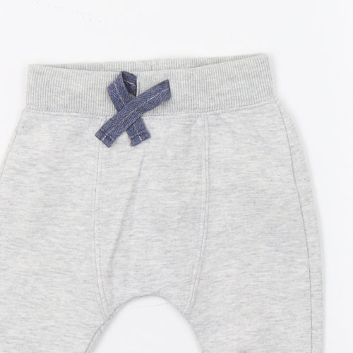 F&F Baby Grey   Jogger Trousers Size 0-3 Months
