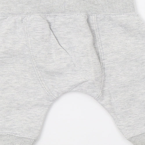 F&F Baby Grey   Jogger Trousers Size 0-3 Months