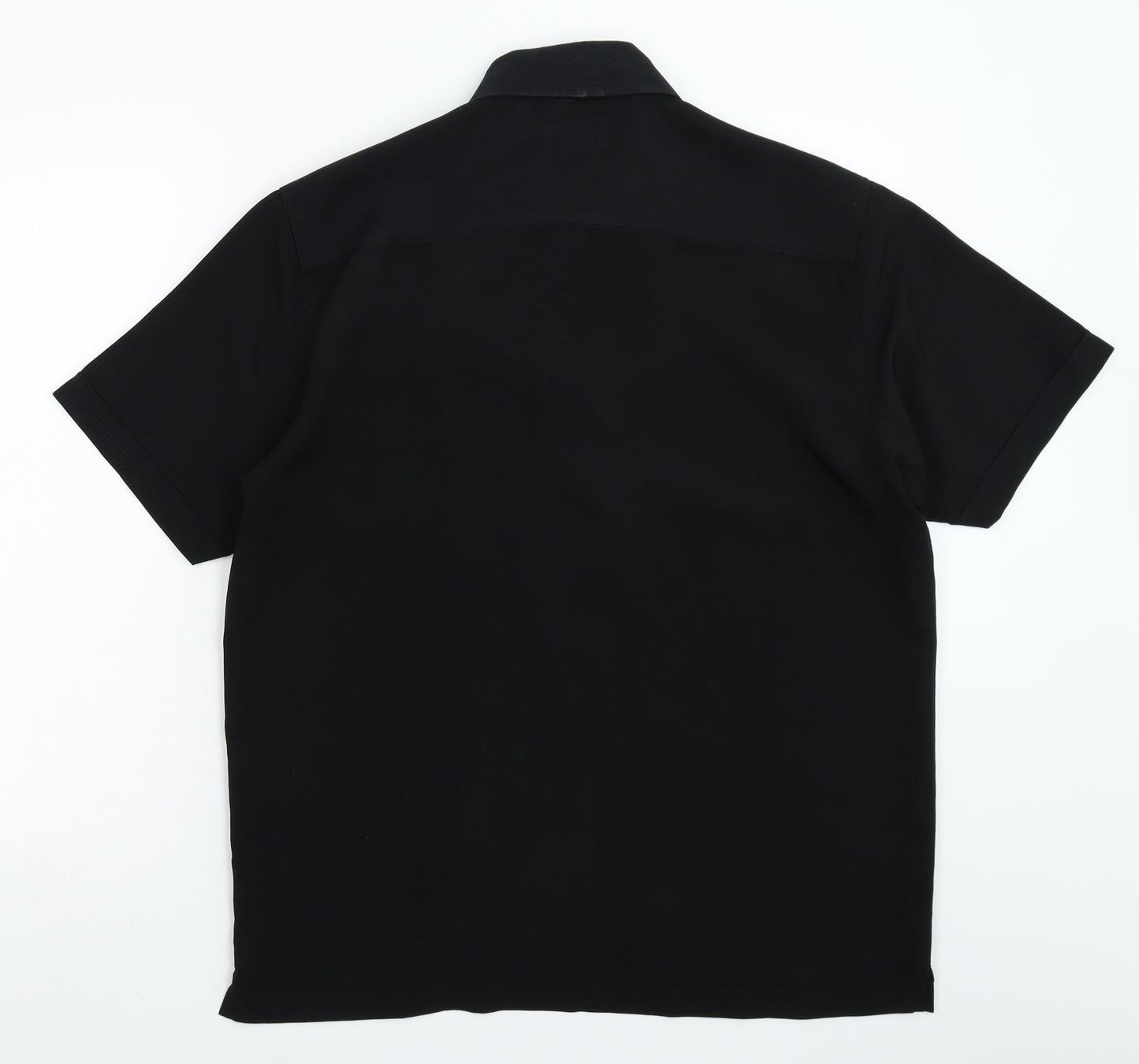 Burton Mens Black    Button-Up Size M
