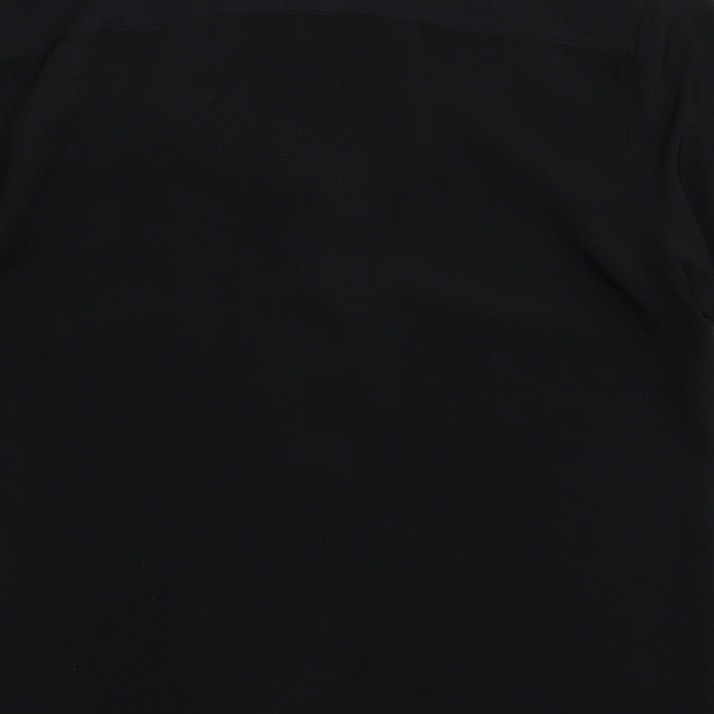 Burton Mens Black    Button-Up Size M