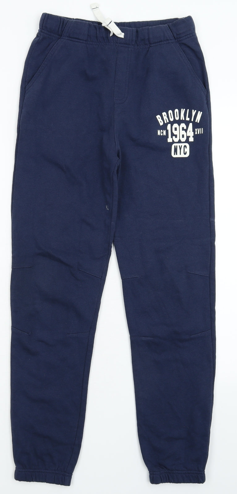 George Boys Blue   Jogger Trousers Size 11-12 Years