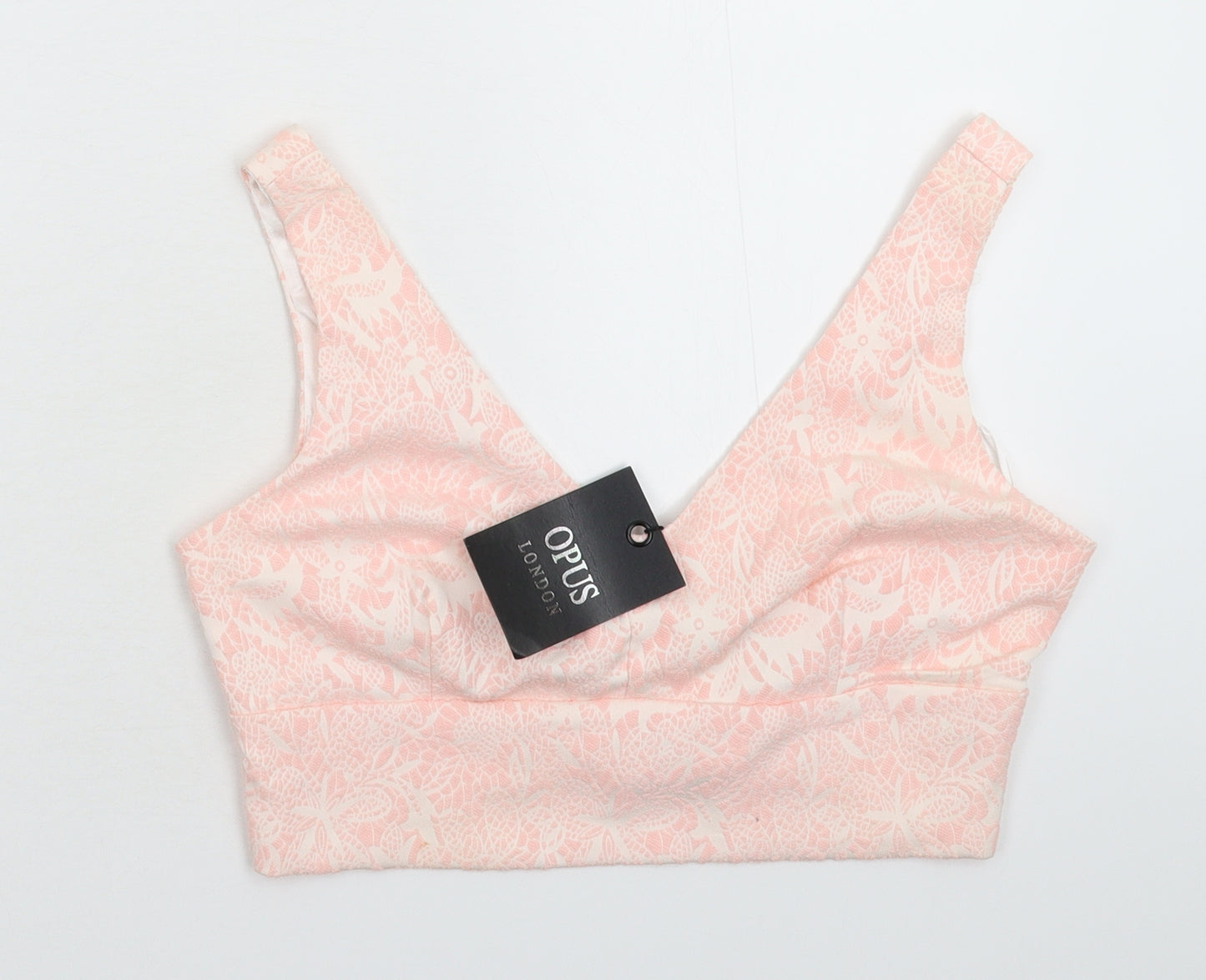 OPUS Womens Pink   Cropped Tank Size 14