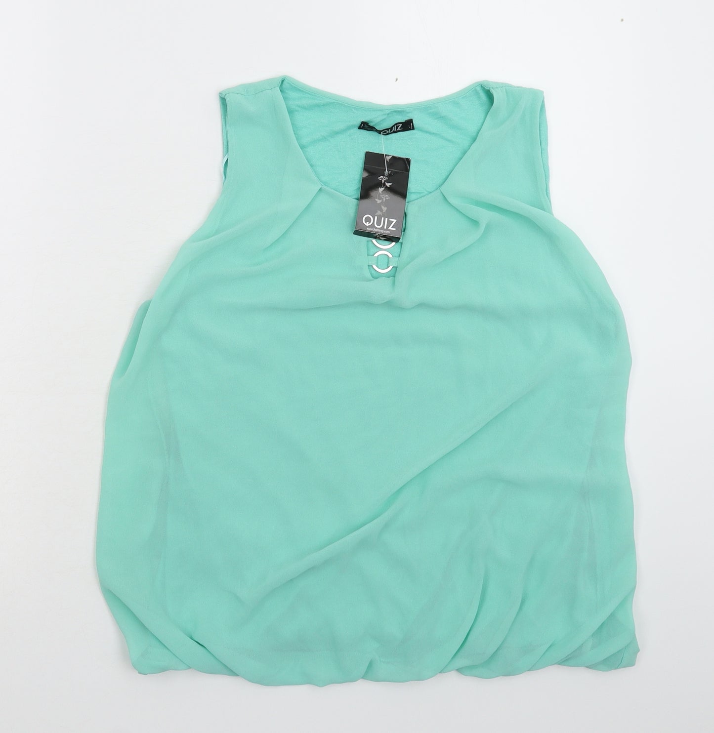 Quiz Womens Green   Basic Blouse Size L