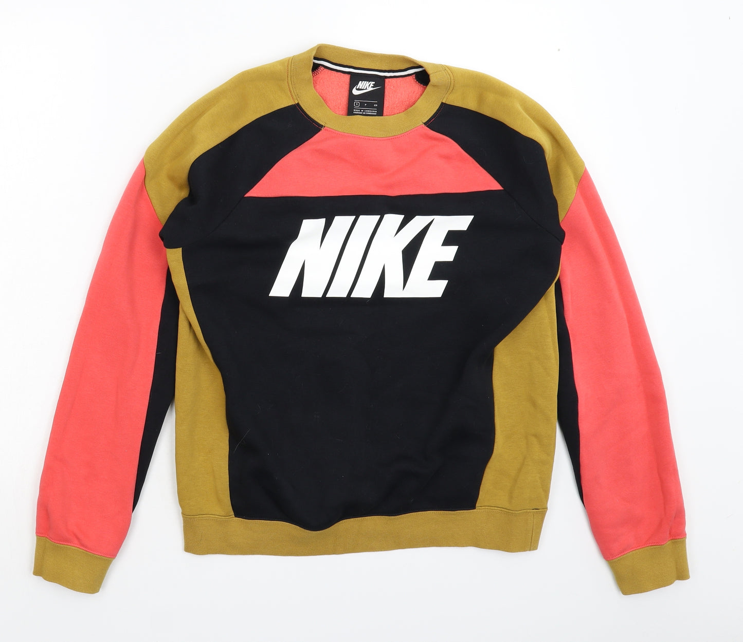 Nike Womens Multicoloured   Pullover Sweatshirt Size S