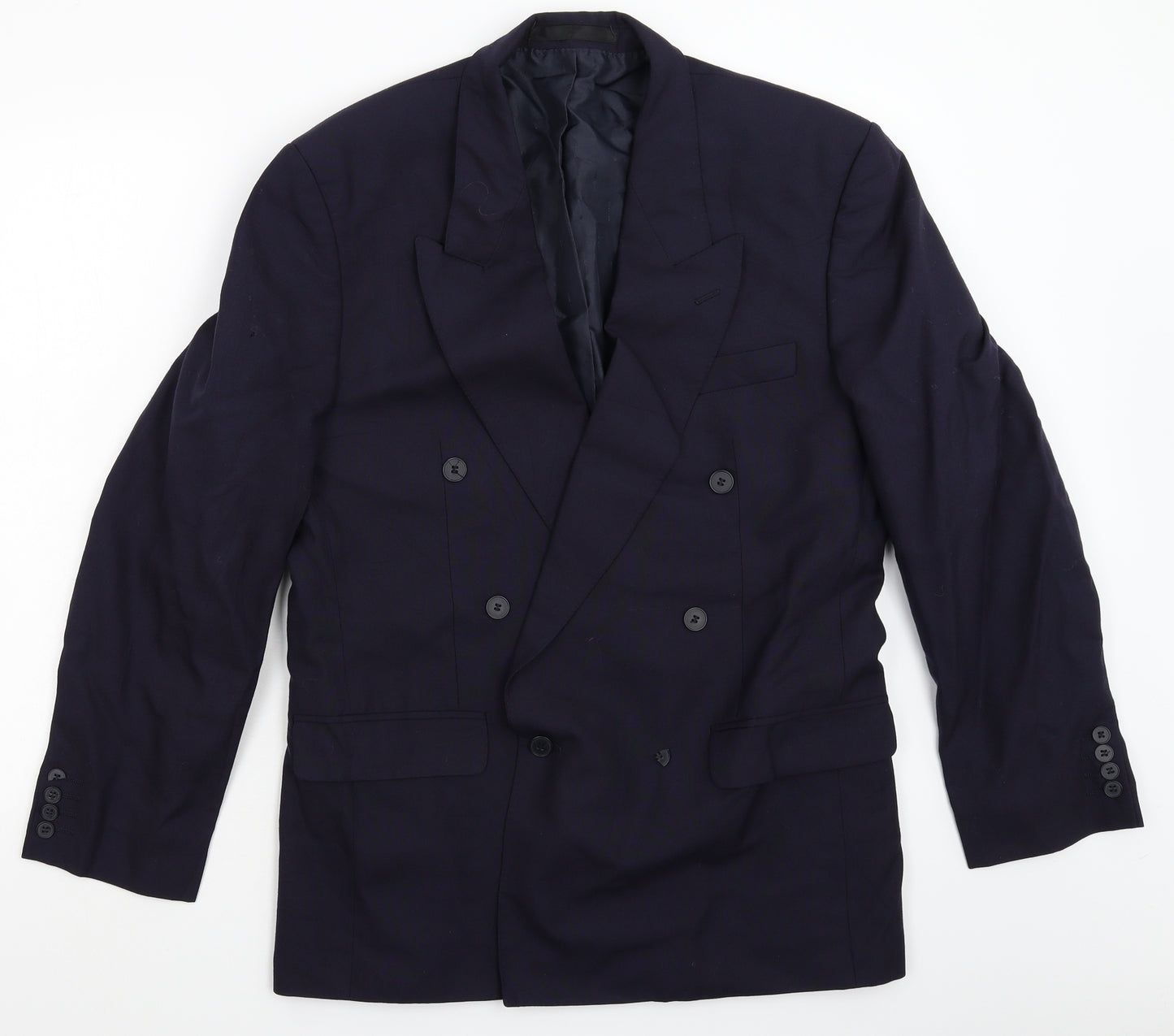 Centaur Mens Blue   Jacket Suit Jacket Size 40