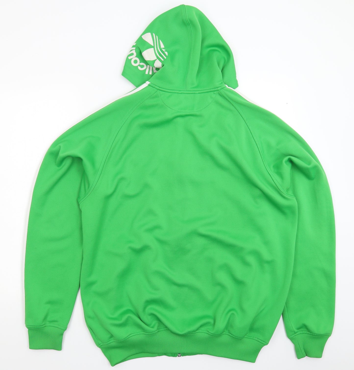adidas Mens Green   Full Zip Hoodie Size XL