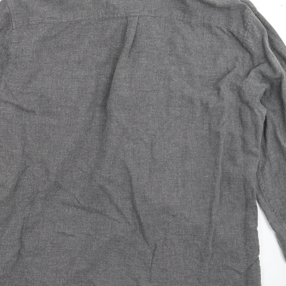 Nordam Womens Grey   Basic Button-Up Size XL
