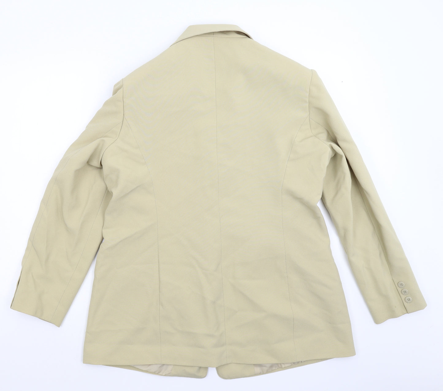 Classics Womens Beige   Jacket Suit Jacket Size 18