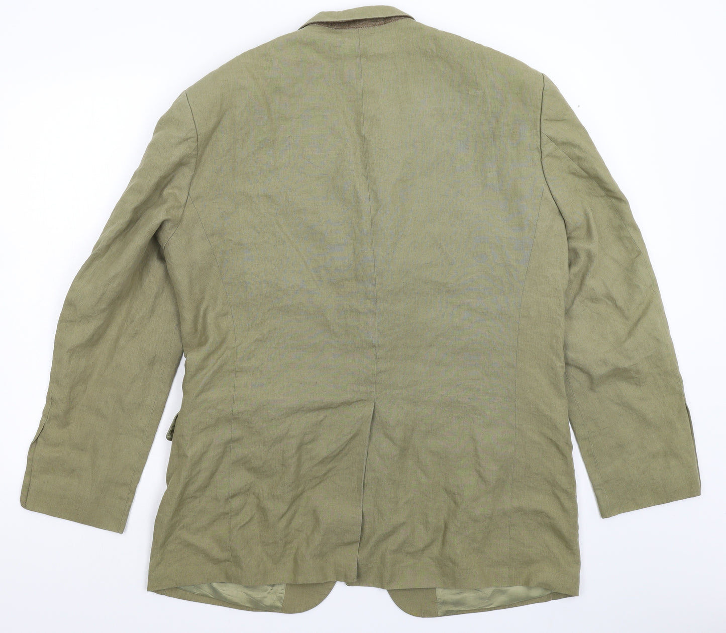 Clockhouse Mens Green   Jacket Suit Jacket Size 40