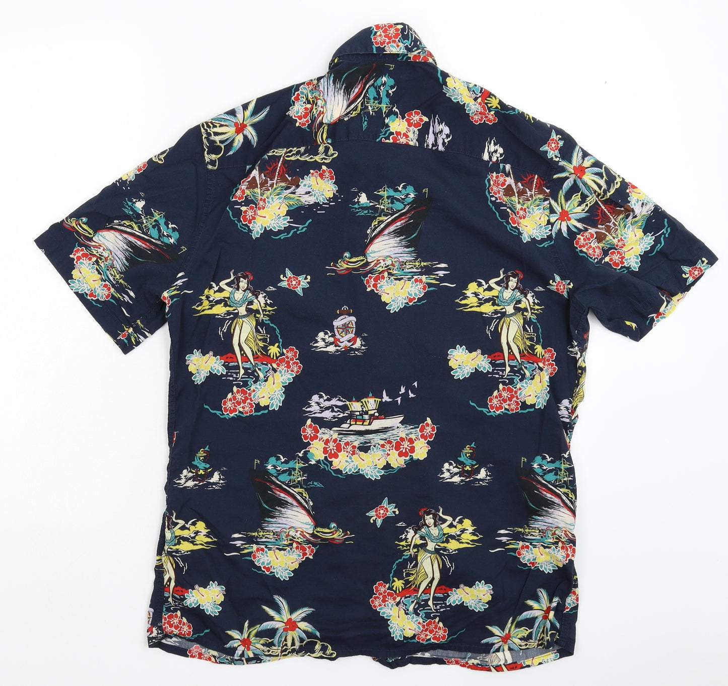 NEXT Mens Blue    Button-Up Size M