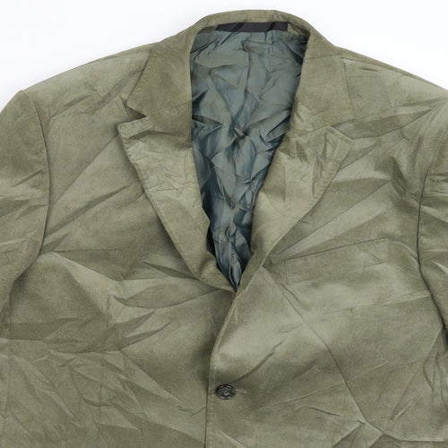 Marks and Spencer Mens Green   Jacket Suit Jacket Size 40