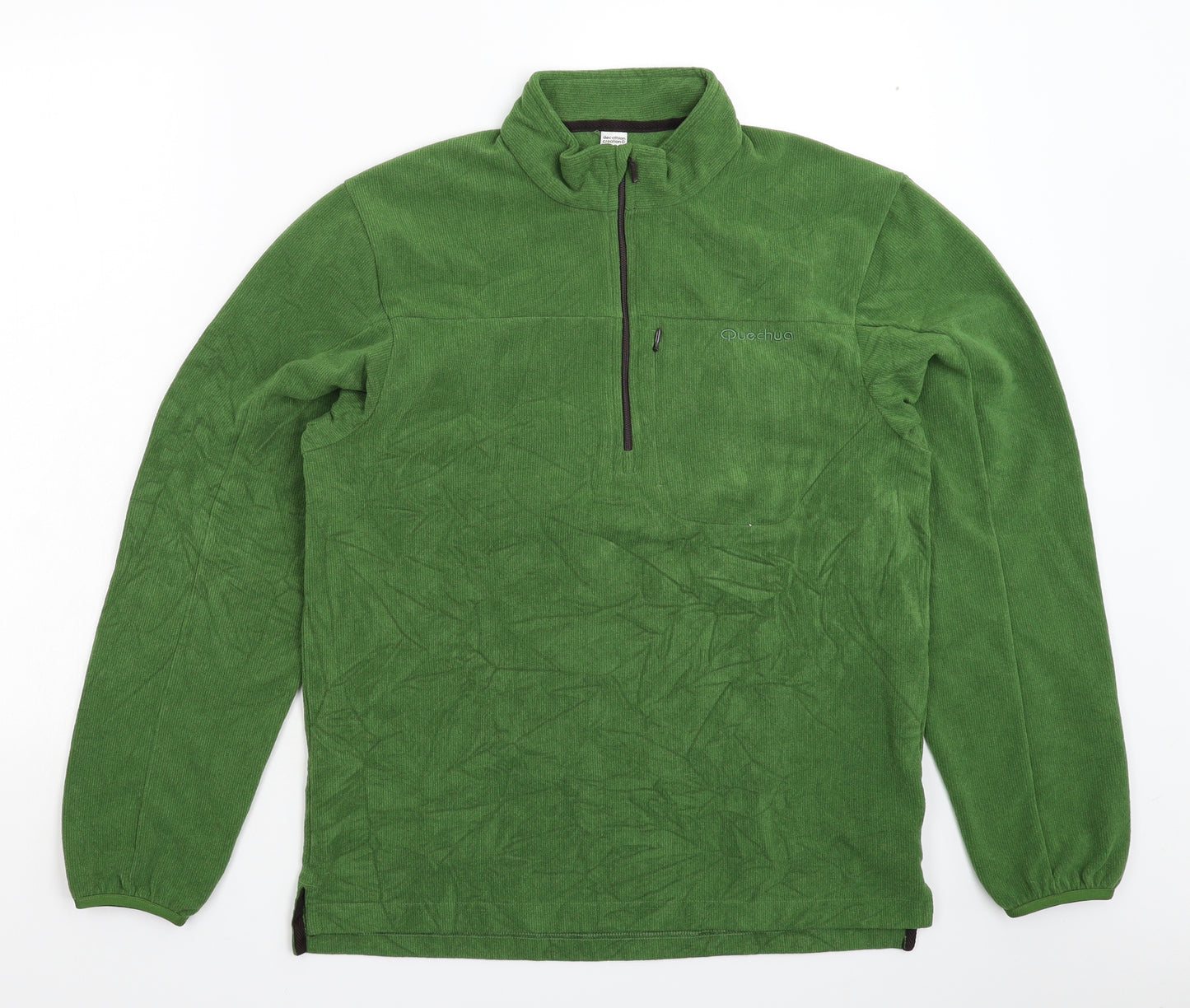 Quechua Mens Green  Fleece Jacket  Size S