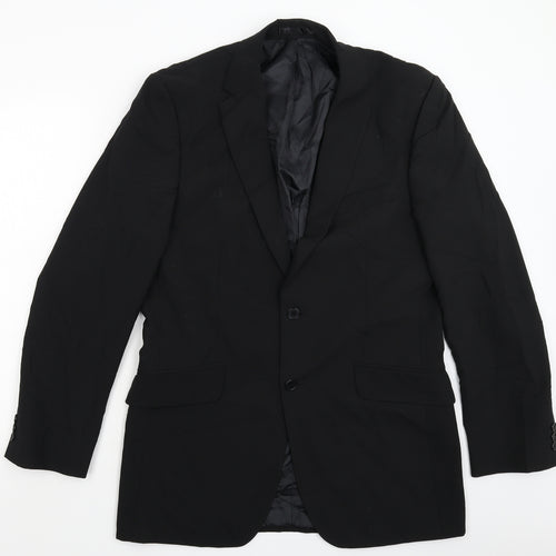 Karl Jackson  Mens Black   Jacket Suit Jacket Size 40