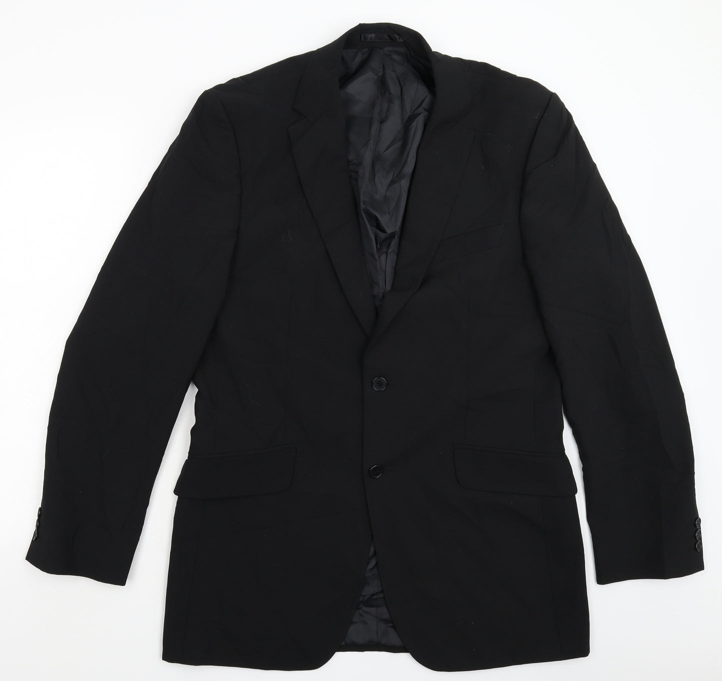 Karl Jackson  Mens Black   Jacket Suit Jacket Size 40