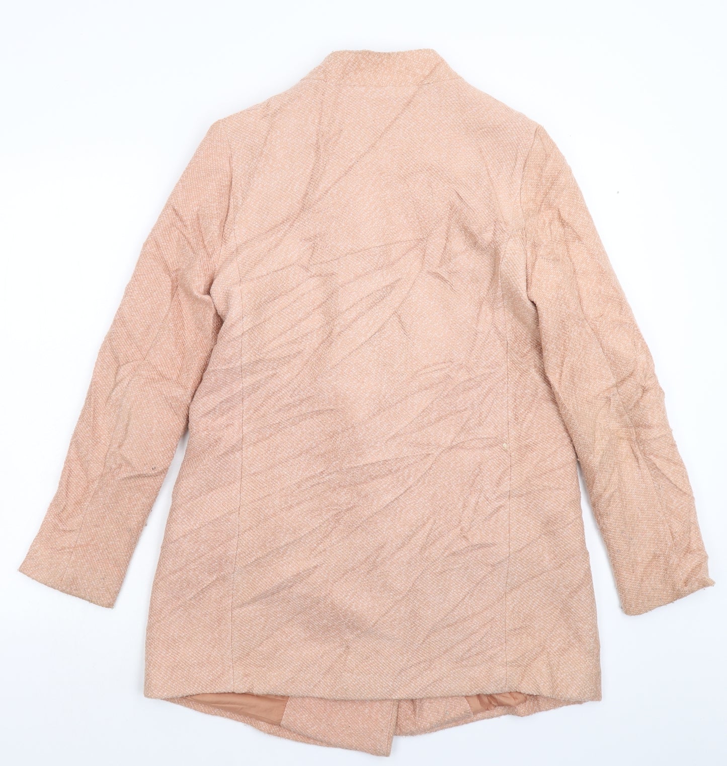 Stradivarius Womens Beige   Pea Coat Coat Size S