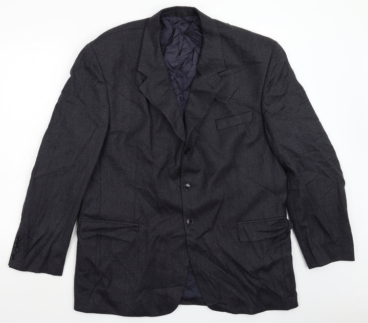 Nicholas Rowe Mens Grey   Jacket Suit Jacket Size 44