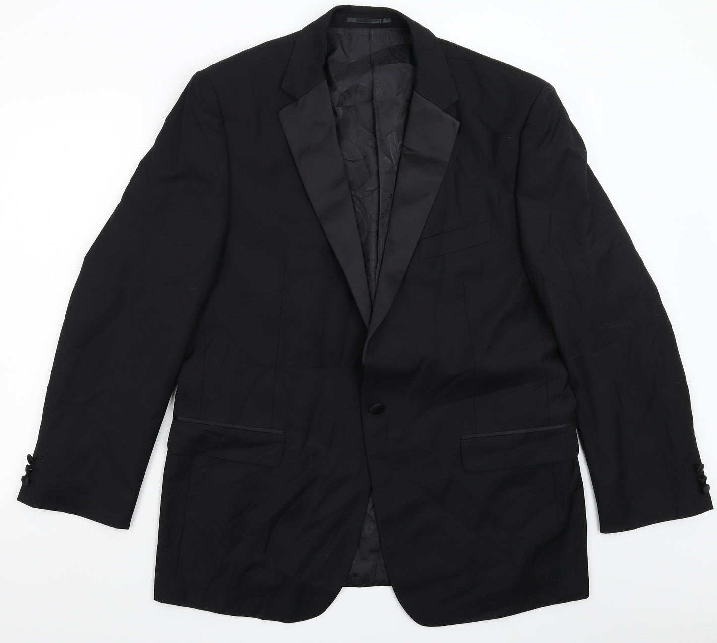 Karl Jackson  Mens Black   Jacket Suit Jacket Size 44  - Dinner