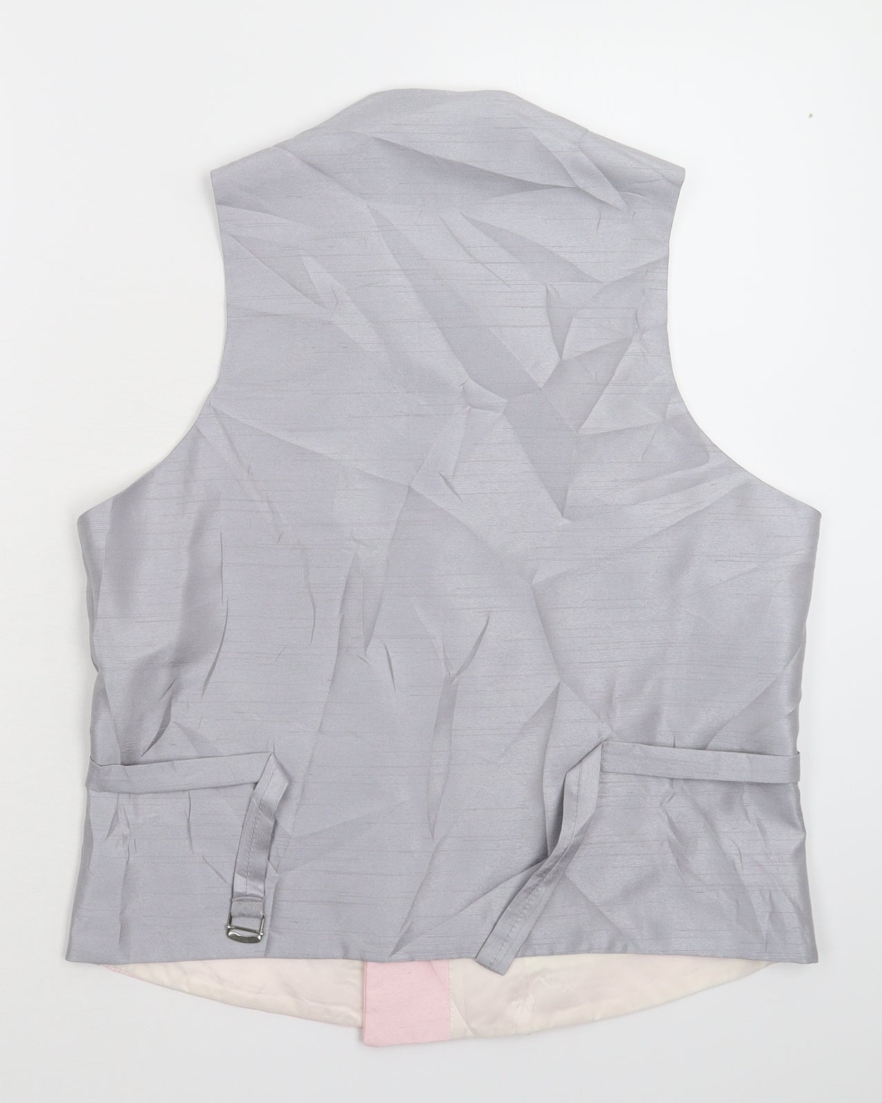 Heirloom Collectibles Mens Pink   Jacket Suit Waistcoat Size 38