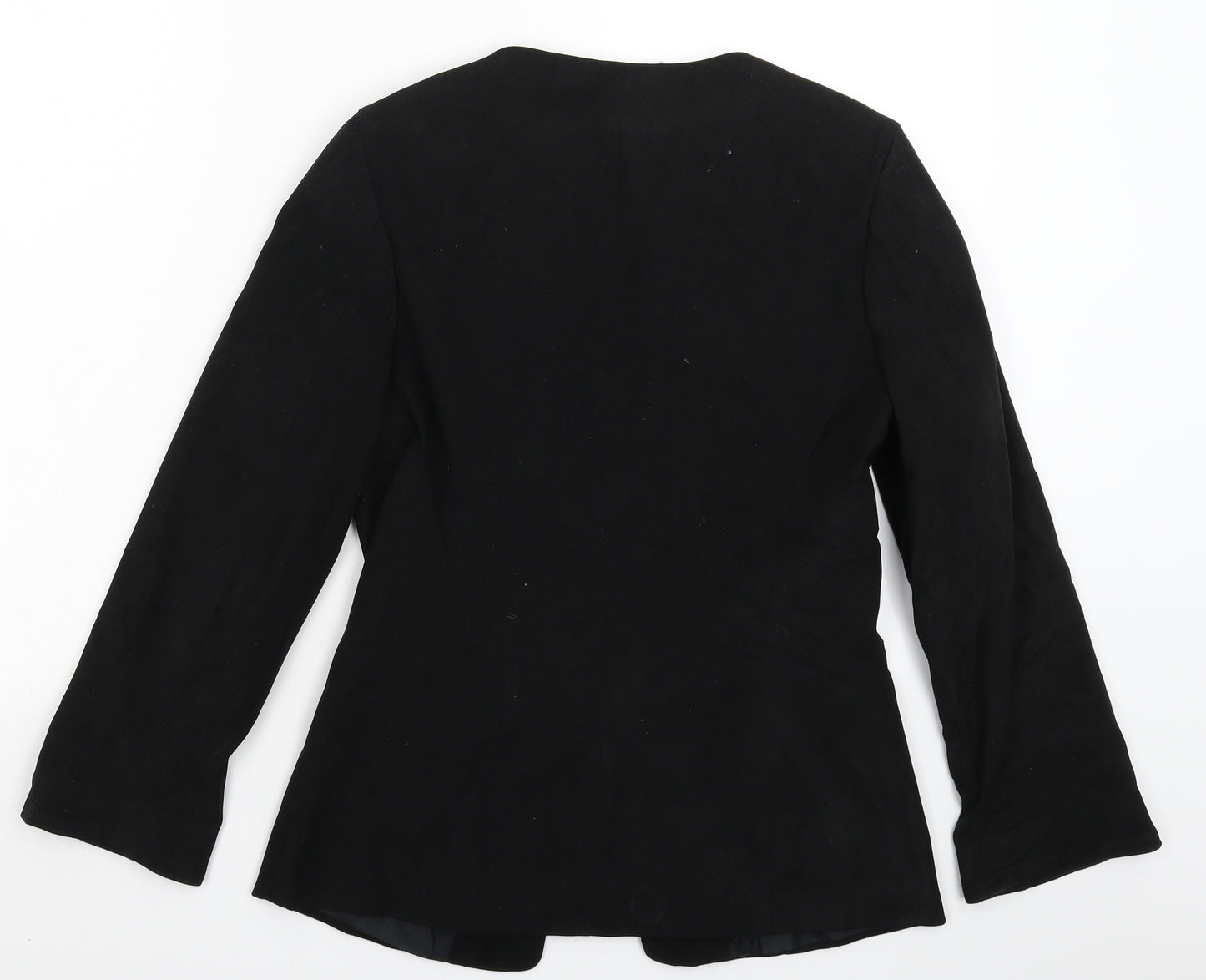 Initials Womens Black   Jacket Blazer Size 10