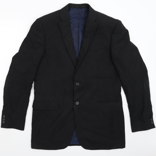 Debenhams Mens Black   Jacket Suit Jacket Size 40