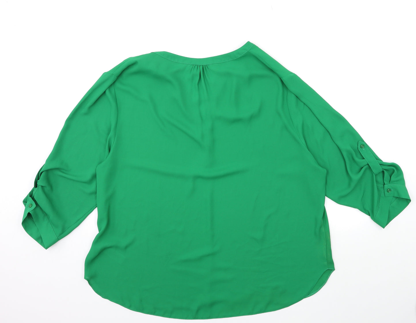 Dorothy Perkins Womens Green   Basic Blouse Size 20