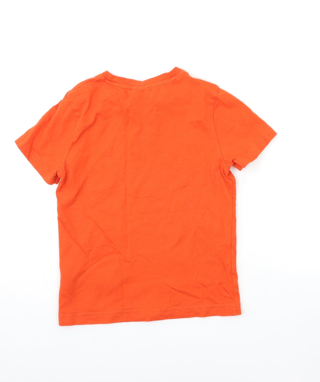 Marvel Boys Orange   Basic T-Shirt Size 5-6 Years