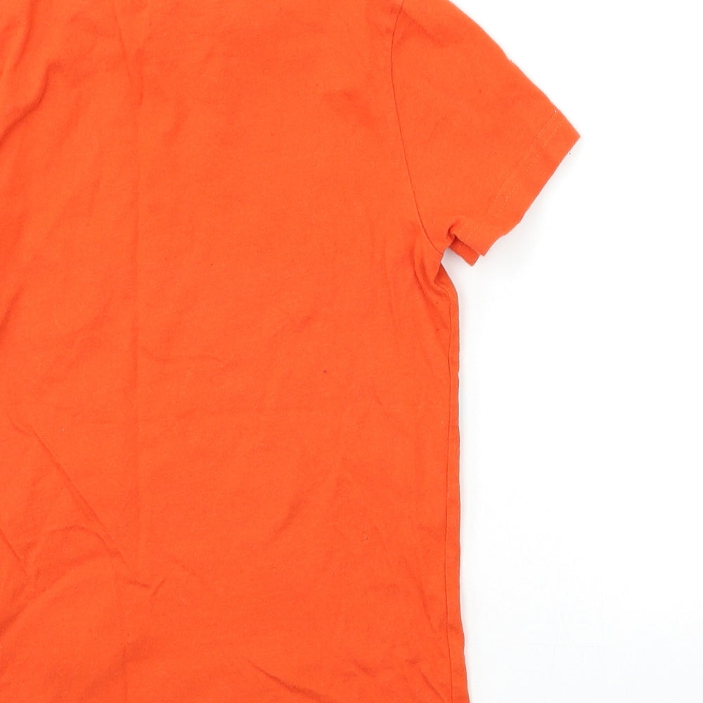 Marvel Boys Orange   Basic T-Shirt Size 5-6 Years