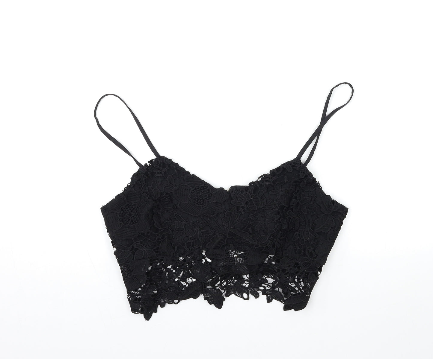 came rose  Womens Black   Camisole Tank Size 10