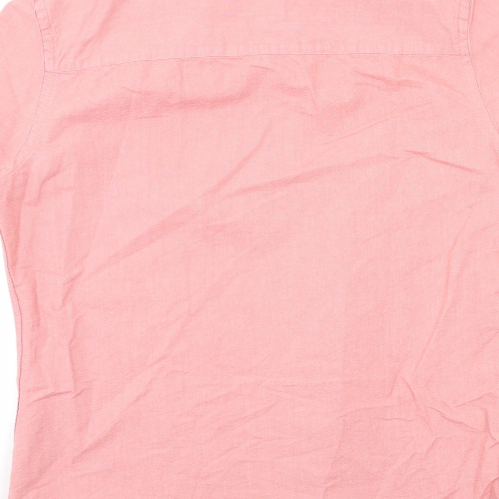 NEXT Mens Pink    Button-Up Size M